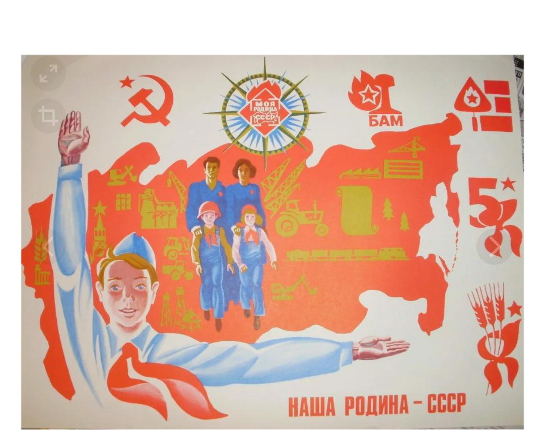 Советские плакаты 70-80 годов